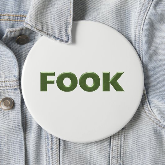 Fook weißer kolossaler Knopf Button (Beispiel)