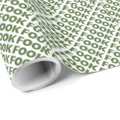 Fook weißes glänzendes Packpapier (Rolleneckpunkt)