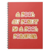 Fool Forever Notizblock (Vorderseite)