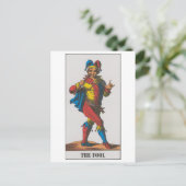 Fool Postkarte (Stehend Vorderseite)
