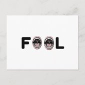 FOOL POSTKARTE (Vorderseite)