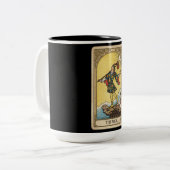 Fool Tarot Zweifarbige Tasse (Vorderseite Links)