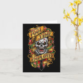 Fool Time Employee Funny Office Humor  Karte (Gelbe Blume)