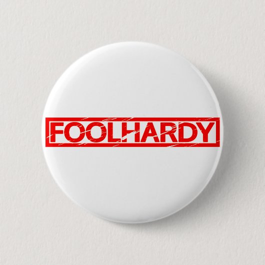 Foolhardy Briefmarke Button (Vorderseite)