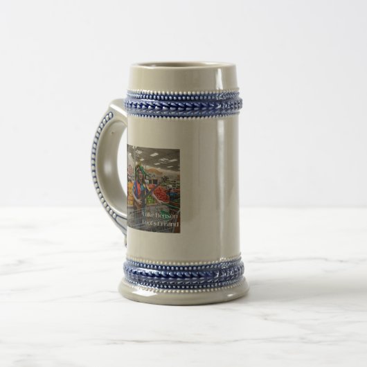 Fool's Errand Stein, 22 oz Bierglas (Vorderseite Links)