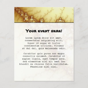 Fools Gold - Fraktal Art Flyer