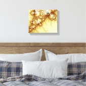 Fools Gold - Fraktal Art Leinwanddruck (Insitu (Schlafzimmer))