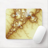 Fools Gold - Fraktal Art Mousepad (Mit Mouse)