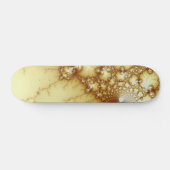 Fools Gold - Fraktal Art Skateboard (Horizontal)