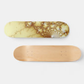 Fools Gold - Fraktal Art Skateboard (Horizontal)