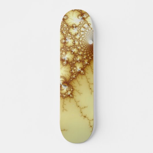 Fools Gold - Fraktal Art Skateboard (Vorne)