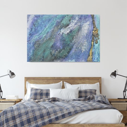 Fools Gold Leinwanddruck (Insitu (Schlafzimmer))