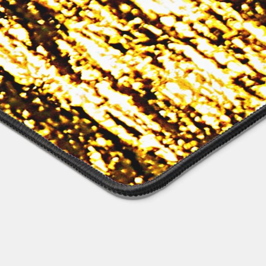 Fools Gold Pyrite Abstrakt Name Quoting Business Schreibtischunterlage (Ecke)