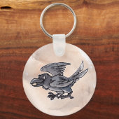 Fool's Gold Raven Schlüsselanhänger (Vorderseite)