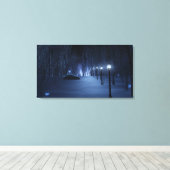 Fool's Light Canvas Print Leinwanddruck (Insitu (Holzboden))