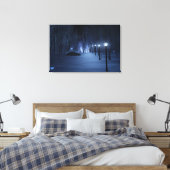 Fool's Light Canvas Print Leinwanddruck (Insitu (Schlafzimmer))