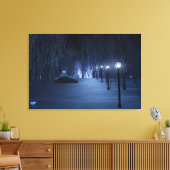 Fool's Light Canvas Print Leinwanddruck (Insitu (Wohnzimmer))