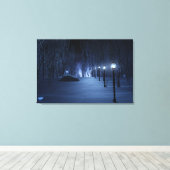 Fool's Light Canvas Print Leinwanddruck (Insitu (Holzboden))