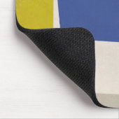 Foolscap - Moderne Farbblöcke Mousepad (Ecke)