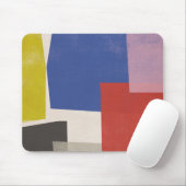 Foolscap - Moderne Farbblöcke Mousepad (Mit Mouse)