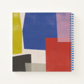 Foolscap - Moderne Farbblöcke Notizblock (Rückseite)