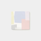 Foolscap - Moderne Farbblöcke Post-it Klebezettel (Vorderseite)