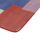 Foolscap - Moderne Farbblöcke Schneidebrett (Ecke)