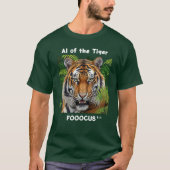 Fooocus - KI des Tigers T-Shirt (Vorderseite)
