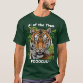 Fooocus - KI des Tigers v2 T-Shirt (Vorderseite)