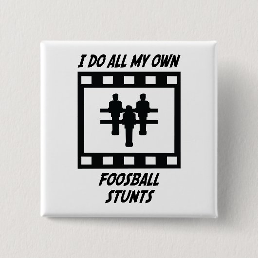 Foosball Bremsungen Button (Vorderseite)