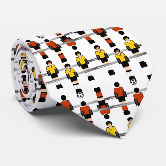 Foosball Champion Krawatte (Gerollt)