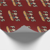 Foosball Geschenkpapier (Ecke)