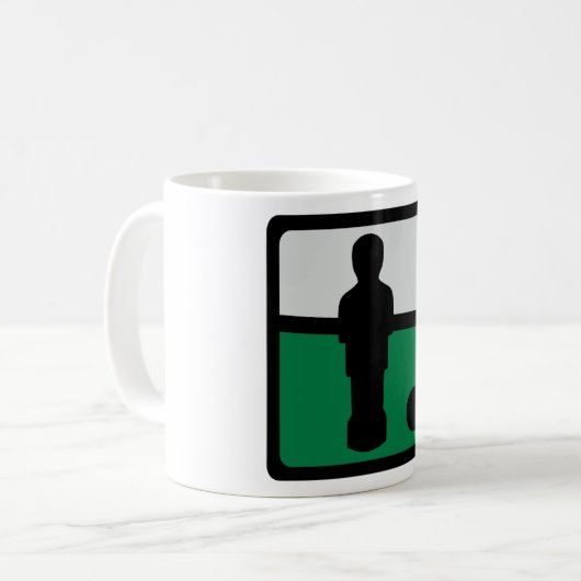 Foosball Kaffeetasse (Vorderseite Links)