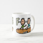 Foosball Kaffeetasse (VorderseiteRechts)