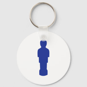 Foosball Spieler Schlüsselanhänger