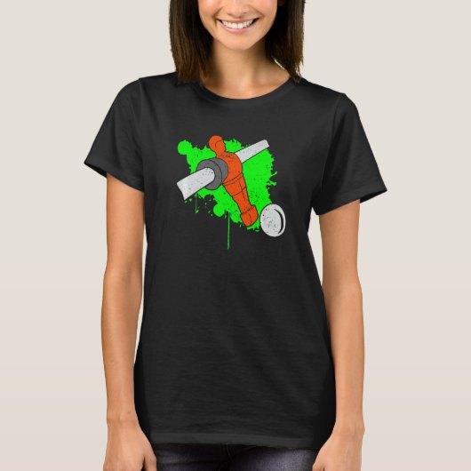 Foosball & Table Football  Foosball figure T-Shirt (Vorderseite)