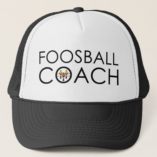 Foosball Trainer Truckerkappe (Vorderseite)