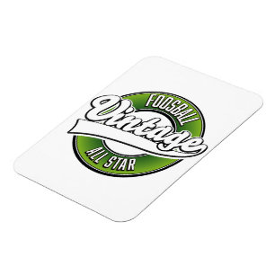 Foosball Vintages Allstar-Logo Magnet