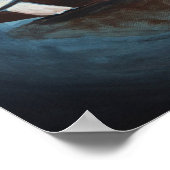 Foot Ball Art Print Poster (Ecke)