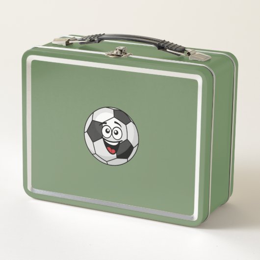 Foot Ball Metal Lunchbox (Vorderseite)