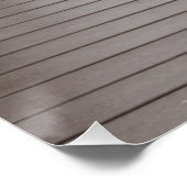 Foot Bridge at Oso Flaco Staat Park Poster (Ecke)