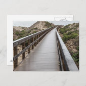 Foot Bridge at Oso Flaco Staat Park Postkarte (Vorne/Hinten)