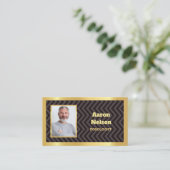 Foot Care Foto Visitenkarte (Stehend Vorderseite)