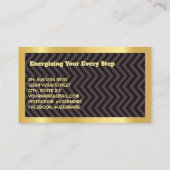 Foot Care Foto Visitenkarte (Rückseite)