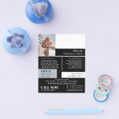 Foot Care Portrait, Podiatrie-Klinik, Podiatriker Flyer (Einzeln)