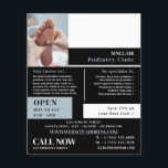 Foot Care Portrait, Podiatrie-Klinik, Podiatriker Flyer<br><div class="desc">Foot Care Portrait,  Podiatrie-Klinik,  Podiatrist Werbung Flyer durch den Business Card Store.</div>