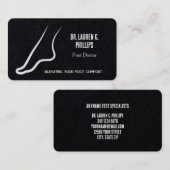 Foot Care Premium Visitenkarte (Vorne/Hinten)