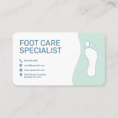 Foot Care Service Visitenkarte (Vorderseite)