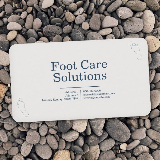 Foot Care Solutions Visitenkarte