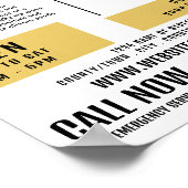 Foot Design, Podiatrie-Klinik, Podiatrist Poster (Ecke)